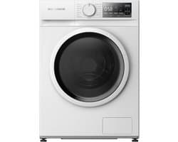 Heinner HWM-M714IVSMNA+++ Smalle Wasmachine 7 kg – 15 Programma’s Met Stoomfunctie – 1400 tpm – Energieklasse A – LED Display – Wit – 5 Jaar Garantie
