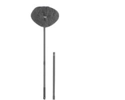 Plafondventilator Reiniger - Stofwisser Verlenger - Stof Verwijderen - Flexibele Borstelkop - 33-125 cm - Grijs