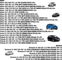 Racing vervangingsfilter compatibel met Volkswagen Jetta/Passat 2005-2010 Tiguan 2007-2010 GTi 2009-2010 Eos 2006-2009 — thumbnail 4