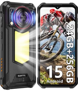 OUKITEL WP53 PRO - 6,52 inch - Android 15, 24GB RAM, 11000mAh 18W snel oplaadbaar, IP68 stof- en waterdichte buitentelefoon — thumbnail 1