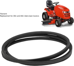 SnelShoppen - Vervangingsriem Grasmaaier 1/2inx88in 4L880 144200 voor 38in 44in Rijders Tuintractoren - Duurzaam Rubber — thumbnail 5