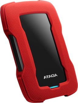 Externe Harde Schijf - Opslagstation Data - Bestanden Opslaan - Schokbestendige Behuizing - 2TB - Rood — thumbnail 1