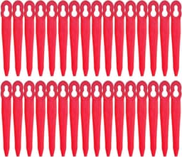 Reservemesjes Grasmaaier - Plastic Mesjes Bosmaaier - Gazon Onderhoud - Duurzaam Nylon Materiaal - 40 Stuks - Wit — thumbnail 1