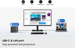Samsung 27" ViewFinity S8 S80UH 4K UHD High-Resolution Monitor — thumbnail 3