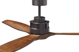 Plafondventilator Akmani Brons - Walnoot Ø 142cm — thumbnail 3