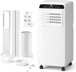 Draagbare Airco - Mobiele Unit - Ruimte Koelen - 3-in-1 Functie - 9000 BTU - Wit — thumbnail 1