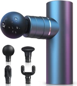 Lìon® Massagengun - Massage Pistool - Massage Gun - Grijs - 14cm x 5cm x 9cm — thumbnail 1