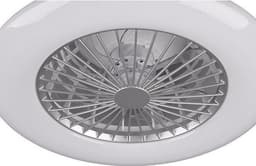 REALITY STRALSUND - Ventilator - Titanium - incl. 1x SMD 30 W - Geintegreerde dimmer - Traploos instelbare lichtkleur - Nachtlampje - Niet geschikt voor externe dimmer - Geheugenfunctie - 3 snelheidsinstellingen - Zomer- en wintermodus — thumbnail 3