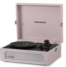 Crosley Voyager CR8017B-AM - Amethyst Lichtroze - Bluetooth in/uit Platenspeler — thumbnail 2