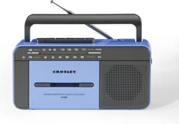 Crosley Draagbare Cassette Player - Blauw/Grijs — thumbnail 1