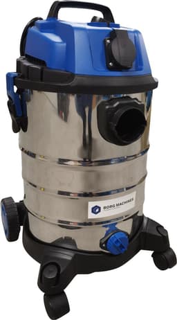 Borg Premium Alleszuiger Bouwstofzuiger Nat en Droog - 1600 watt - 30 liter - met inschakel automaat — thumbnail 3