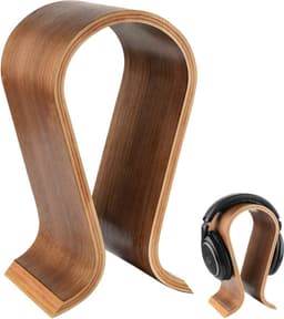 Koptelefoon Houder - Houten Koptelefoonhouder - Universele - Standaard voor koptelefoon - Luxe Headset Stand Universeel - Premium - Ergonomische Holder voor gaming headset — thumbnail 1
