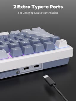 Royal Kludge M75 draadloos gaming toetsenbord — thumbnail 3