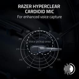 Razer BlackShark V2 X - Gaming Headset - PlayStation Licensed - Lichtgewicht - PS5 - 3.5 Jack -Zwart — thumbnail 5