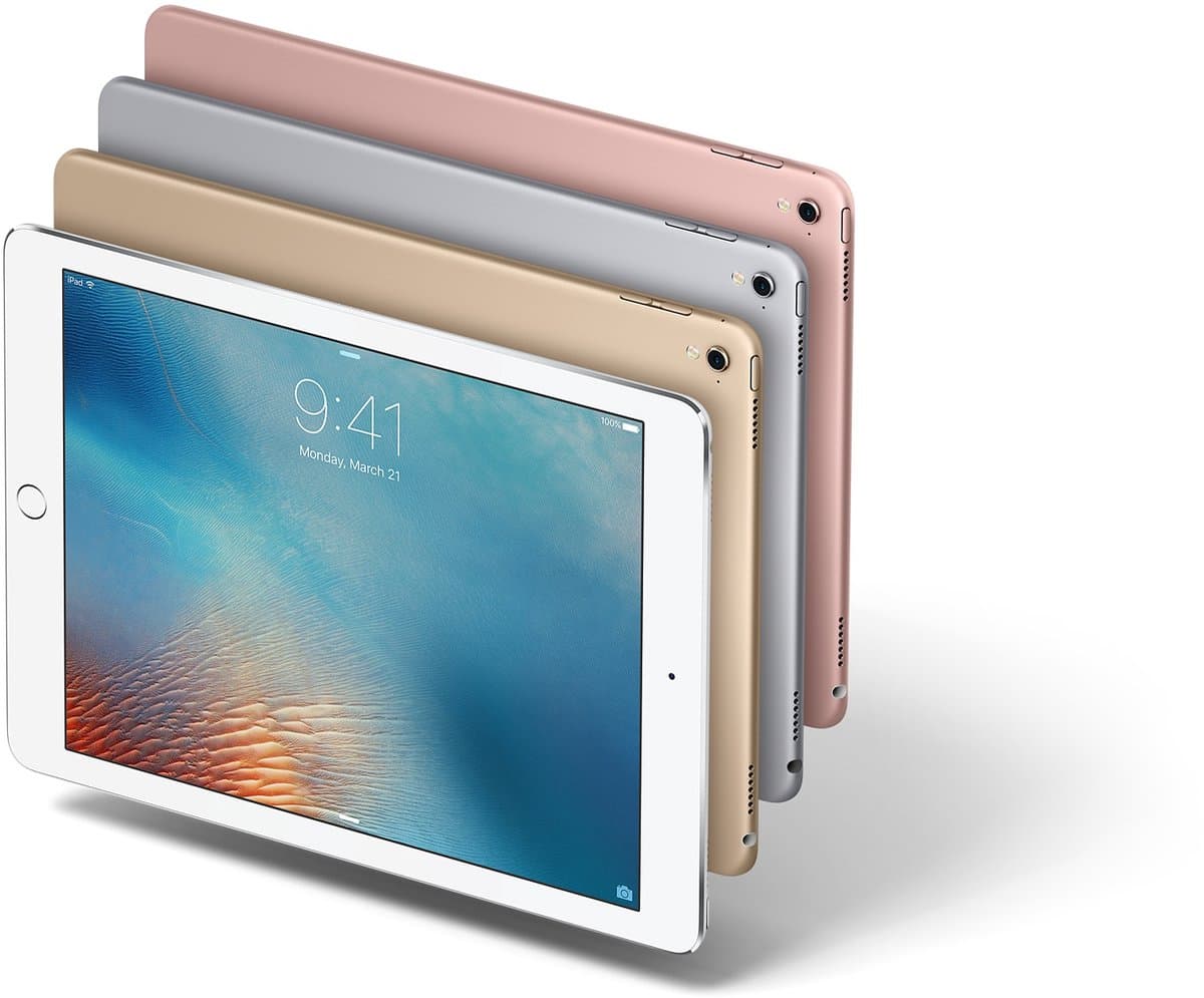 Apple iPad Pro - 9.7 inch - 128 GB - WiFi + Cellular- Spacegrijs — afbeelding 1