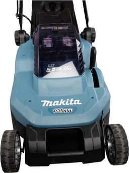 Makita DLM382Z Accu Grasmaaier 38cm 2x18V - excl. accu en lader — thumbnail 4