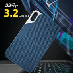 Solacis Harde schijf extern - Harde schijf - 2TB - Draagbaar - Externe harde schijf - Must have voor al uw extra foto's en bestanden! — thumbnail 4
