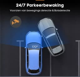 Avalect RoadPro Dashcam voor Auto - 2024 - Auto Camera Voor en Achter - Volledig HD - Nachtvisie - Parkeerstand met ingebouwde G-sensor - Inclusief batterij - Incl 32GB SD-kaart — thumbnail 5