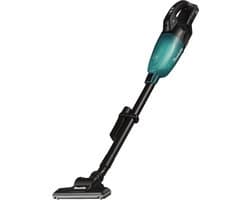 Makita CL001GZ04 | Steelstofzuiger | 40 V Max | Zwarte uitvoering met blauwe transparante capsule | Body | zonder accu's en lader — afbeelding 1