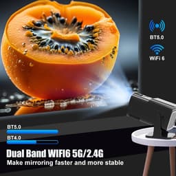 MagCubic HY320 - 2024 model - WiFi 6 mini beamer- Ultieme draagbare beamer - 390 ANSI 1080p native resolutie - Bt 5.0 — thumbnail 5
