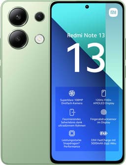 Xiaomi Redmi Note 13 4G - 6GB/128GB - Mint Groen — thumbnail 1