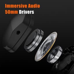NUBWO G06 - 2.4GHz Draadloze Gaming Headset - Bluetooth koptelefoon - Met microfoon - Geschikt voor PC/PS4/PS5 - Zwart — thumbnail 5