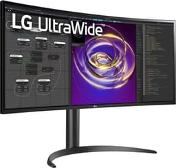 LG 34WP85C-B 34 Inch UltraWide QHD IPS Curved Monitor — thumbnail 4