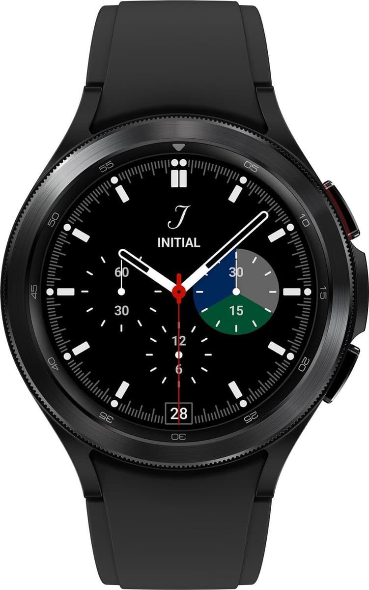 Samsung Galaxy Watch4 Classic - Smartwatch heren en dames - 46mm - Zwart — afbeelding 1