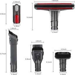 Accessoireset Geschikt voor de Meeste Dyson Modellen (incl. Adapter voor V7, V8, V10, V11, V15 Serie) — thumbnail 4