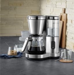WMF Lono 0412300011 - Filter Koffiezetapparaat - Glazen Kan - 12 Koppen - Roestvrij Staal - Modern Design — thumbnail 5