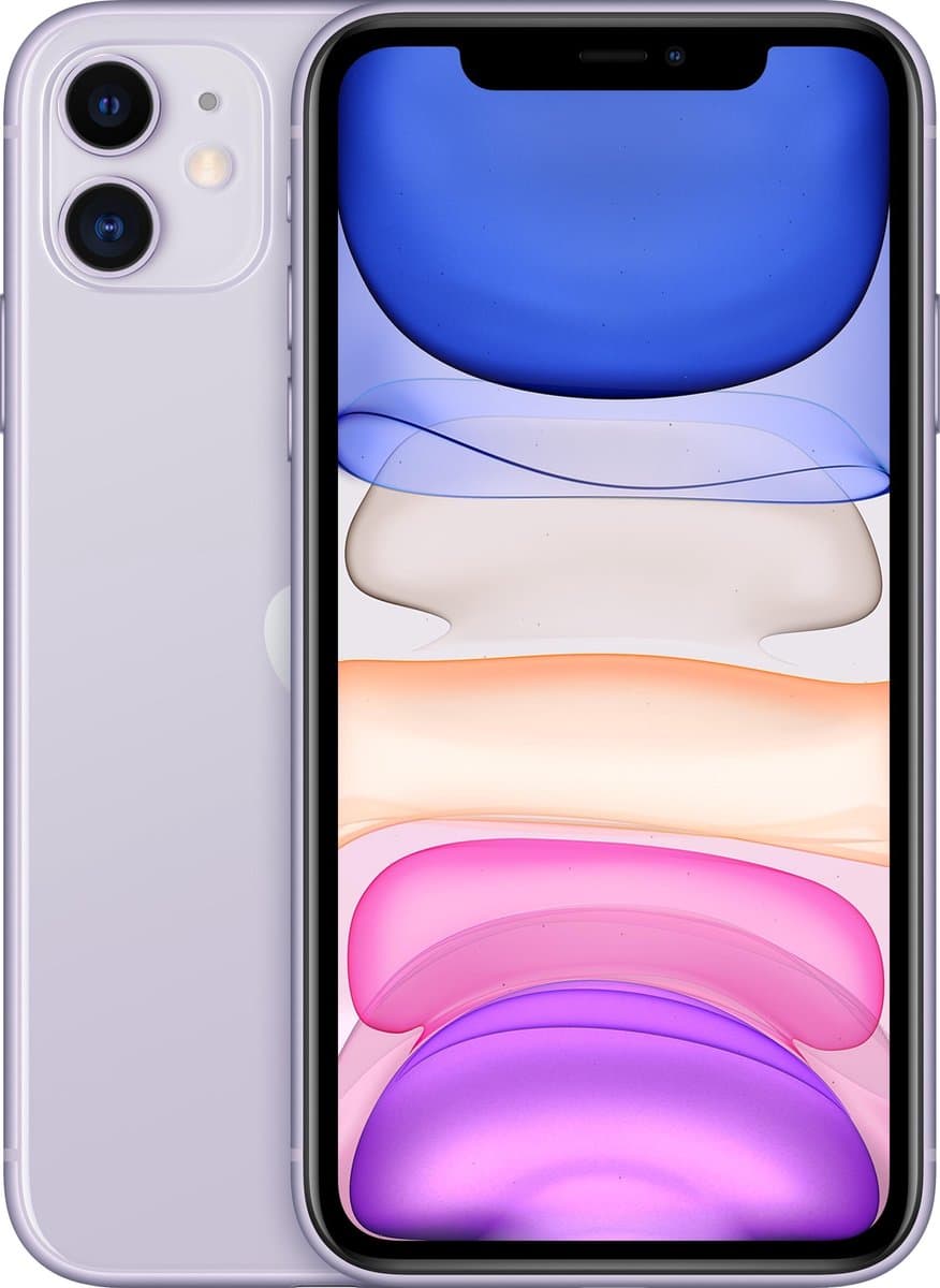 Apple iPhone 11 - 256GB - Paars — afbeelding 1