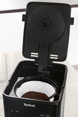 Tefal Smart & Light CM6008 - Filter koffiezetapparaat - 1.25L - Digitaal Display met Timer - 15 Kopjes - Warmhoudfunctie - Zwart — thumbnail 2