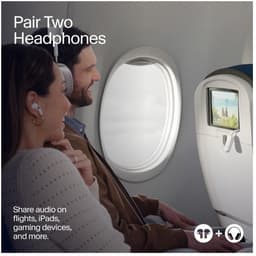 Twelve South AirFly Pro 2 Deluxe – Verbindt Bluetooth-hoofdtelefoon met standaard hoofdtelefoonaansluiting – Maakt gedeeld luisteren mogelijk – Biedt meer dan 25 uur speeltijd - Wit — thumbnail 3