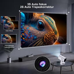 Lexium Mini beamer - Projector - Beamerscherm - Projectiescherm - Outdoor & Indoor Projector - — thumbnail 5