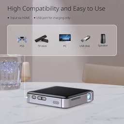 Lexium Mini beamer - Projector - Beamerscherm - Projectiescherm - Outdoor & Indoor Projector - — thumbnail 5