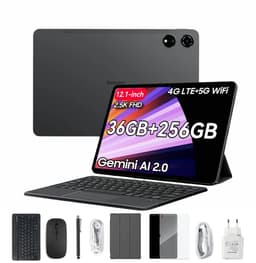 Blackview MEGA 3 Tablet Sets - Android 15 - 4G LTE+WiFi - 12.1 Inch - 36GB RAM - 256GB - Dual 4G LTE - 8800mAh - 13MP+50MP Camera - Grijs — thumbnail 1
