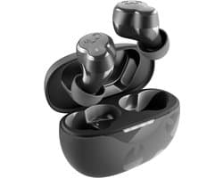 Fresh 'n Rebel Twins Breez – Compacte Draadloze Bluetooth Oordopjes - 30 uur Speeltijd - Storm Grey