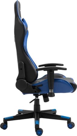 GTRacer Pro - Game Stoel - Gaming Stoel - Ergonomische Bureaustoel - Gamestoel - Verstelbaar - Gaming Chair - Zwart / Blauw — thumbnail 3
