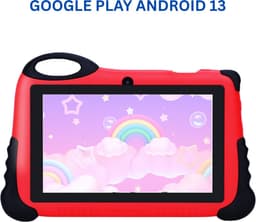 CLVP® Kindertablet Vanaf 3 Jaar - Tablet Kinderen - Kinderspeelgoed - Rood — thumbnail 2