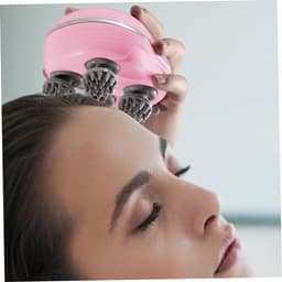 Draadloos Elektrisch Hoofdhuidmassageapparaat – 28 Zachte Siliconen Knoppen, 3 Intensiteitsstanden, Afneembare Massagekop, Waterdicht, Voor Haar & Lichaam — thumbnail 3