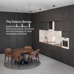 Klarstein Inbouwoven Velaire 74 l elektrische oven, 13 standen, touchbediening, energieklasse A+, geëmailleerde binnenkant, driedubbele beglazing, geïntegreerde enkele oven, 60 cm, mat en glazen design, wit - 74L - voor Keuken — thumbnail 3