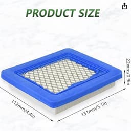 5pcs Vervangende Luchtfiltercartridge voor 491588 491588S 399959 PT15853 - Grasmaaier - Tractor - Luchtzuiveraar — thumbnail 5