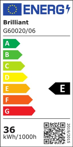 Brilliant Salerno - Plafondventilator - Met verlichting - LED 40W - 3000K-6500K - Dimbaar - Zwart - Zeer stil — thumbnail 2