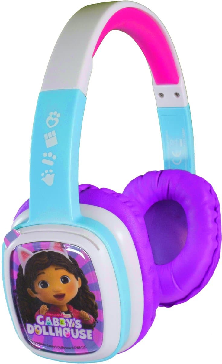 Gabby's Poppenhuis - Flip 'n Switch - kinderkoptelefoon met volumebegrenzing - verstelbaar - comfortabel — afbeelding 1