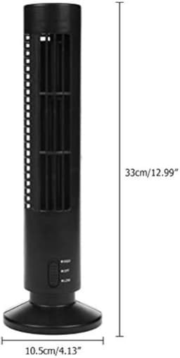 Allecto - Draagbare Luchtkoeler - Mini Koeltorenventilator - Stille werking - Zwart - Persoonlijke koeling - USB desktop airconditioner - Geschikt ... — thumbnail 2
