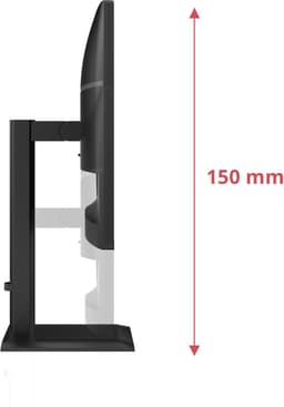 Aoc Monitor 27 Q27E4U Ips Qhd 120Hz Hdmi Dp Hub Voor Telewerken Met — thumbnail 2