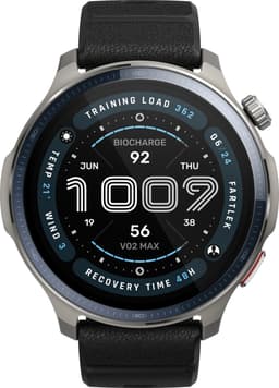 Amazfit Balance 2 Smartwatch Zwart — thumbnail 1