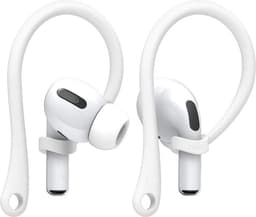 Somstyle 2x Haakjes Geschikt Voor Apple Airpods 1 / 2 / 3 / Pro 1 & 2 - Anti Lost - Oorhaken - Wit — thumbnail 3