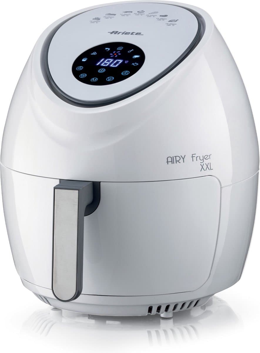 ARIETE 4618/03 Air Fryer XXL Heteluchtfriteuse - 1800W - 5,5 liter - Digital Touchscreen - 7 Automatische Programma's- Wit — afbeelding 1