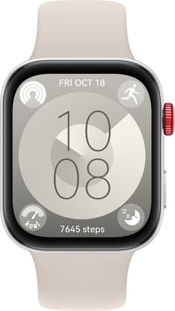 HUAWEI WATCH FIT 3 Smartwatch - Compatibel met iOS en Android - Wit — thumbnail 1
